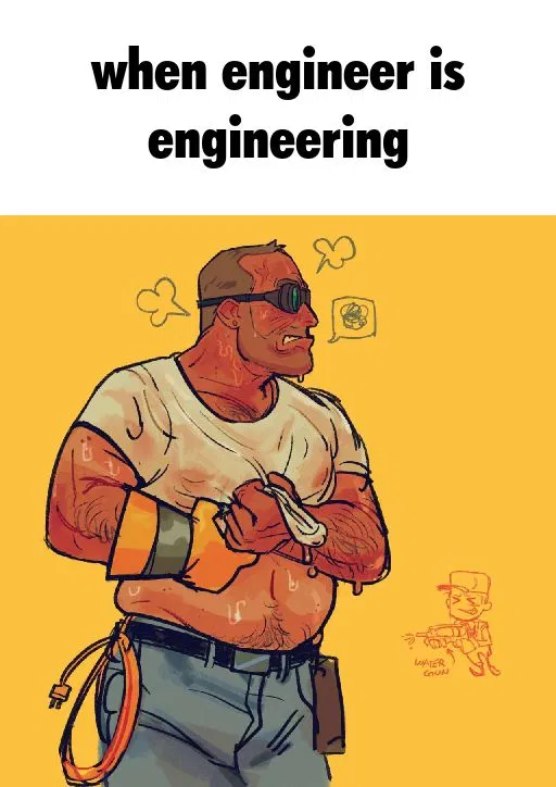 Avatar of Engineer TF2 ! 🔧❤️