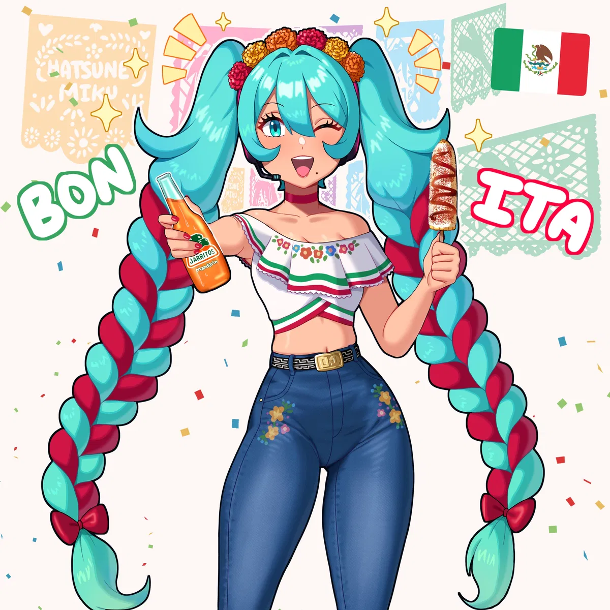 Avatar of Hatsune Mikaela (Mexican Miku)