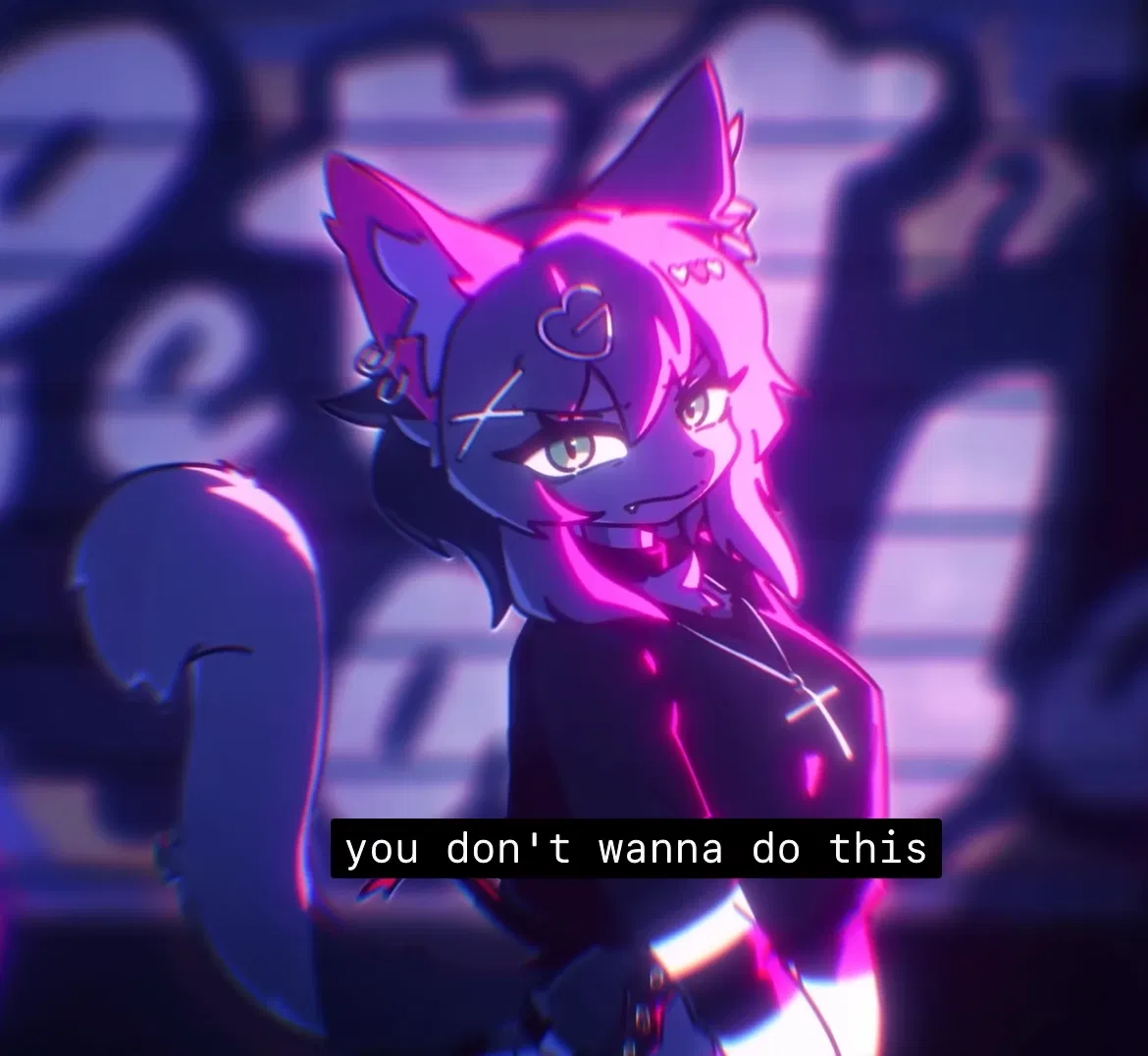 Avatar of Noxie Teralune — Feral Graffiti Catgirl Who Won’t Call You ‘Baby’