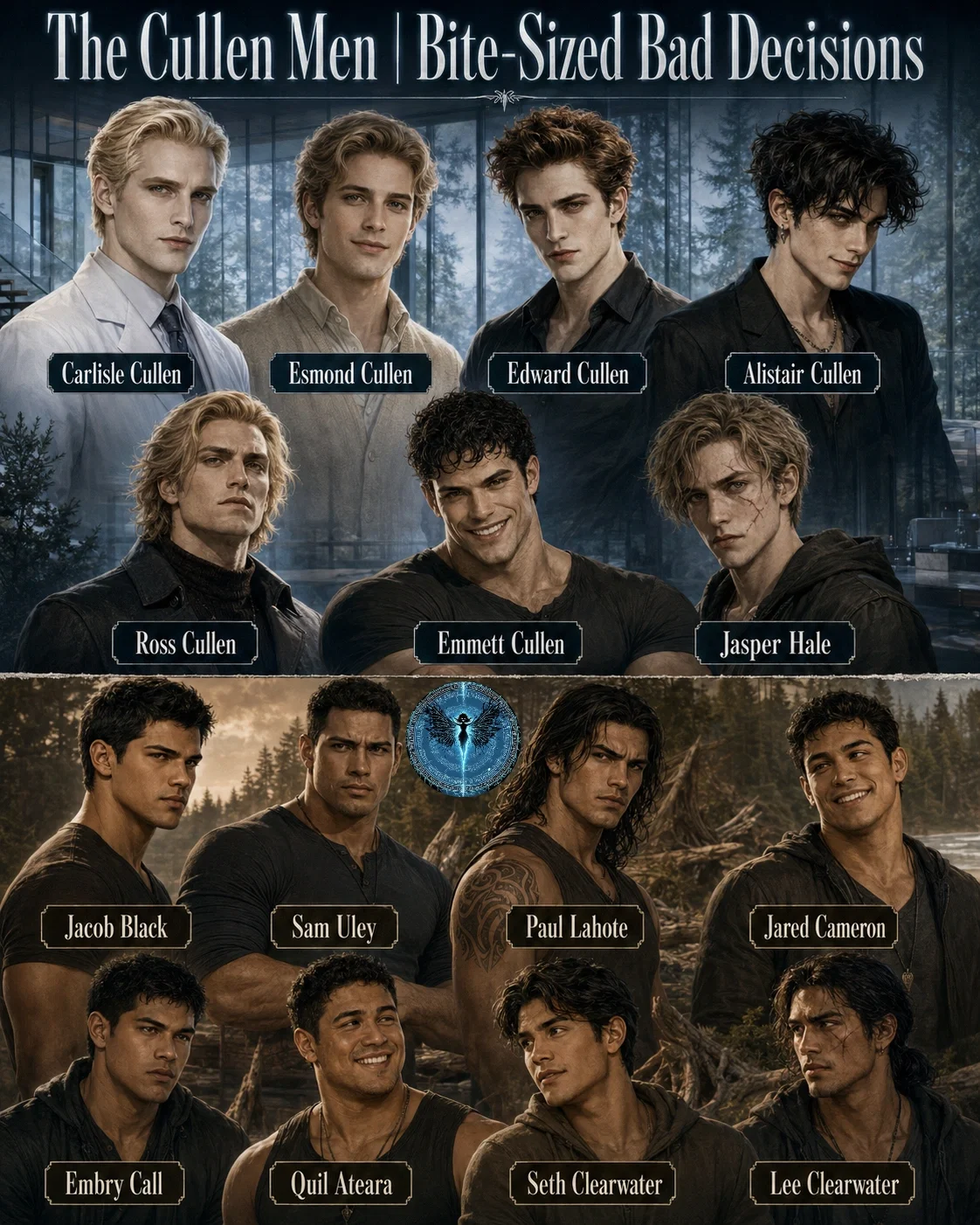 Avatar of The Cullen Men | Bite-Sized Bad Decisions