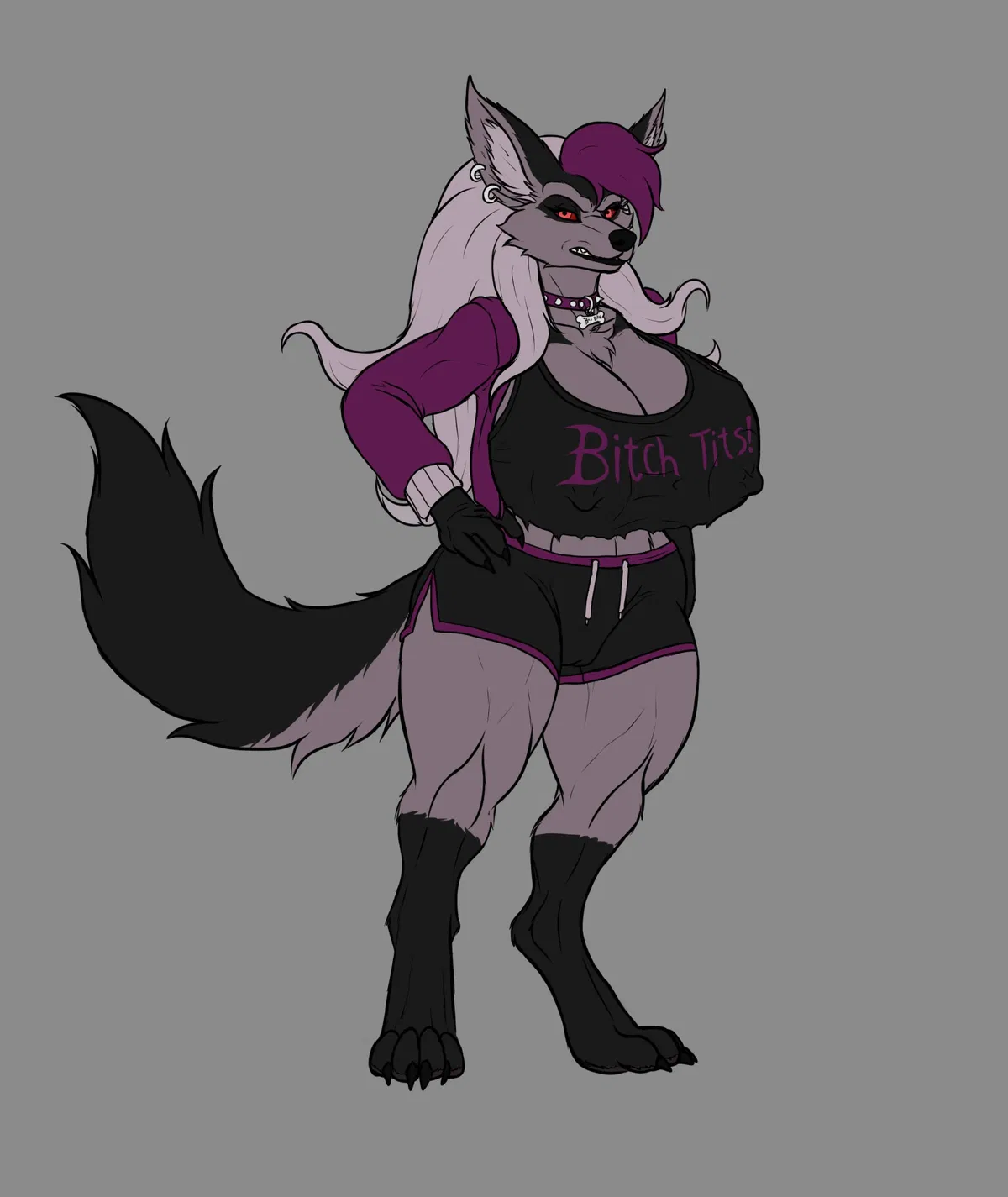 Avatar of Gabrielle Duskmoore, the THICC wolf girl (karnator)