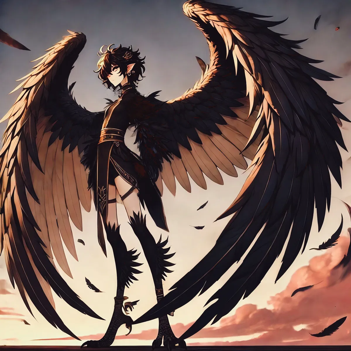 Avatar of Krak'rta. The harpy on your roof.