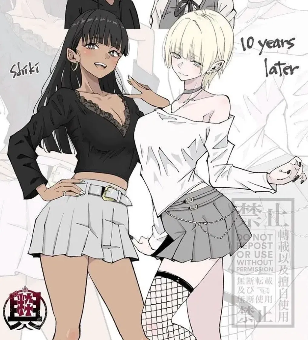Avatar of Shiki and Kawagiri || Your Two Childhood Friends, 10 Years Later