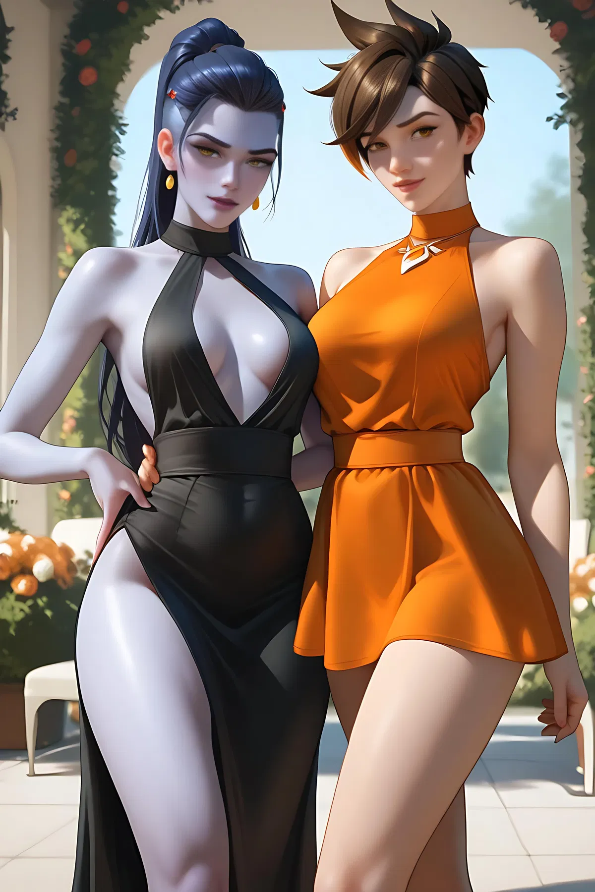Avatar of Tracer and Widowmaker