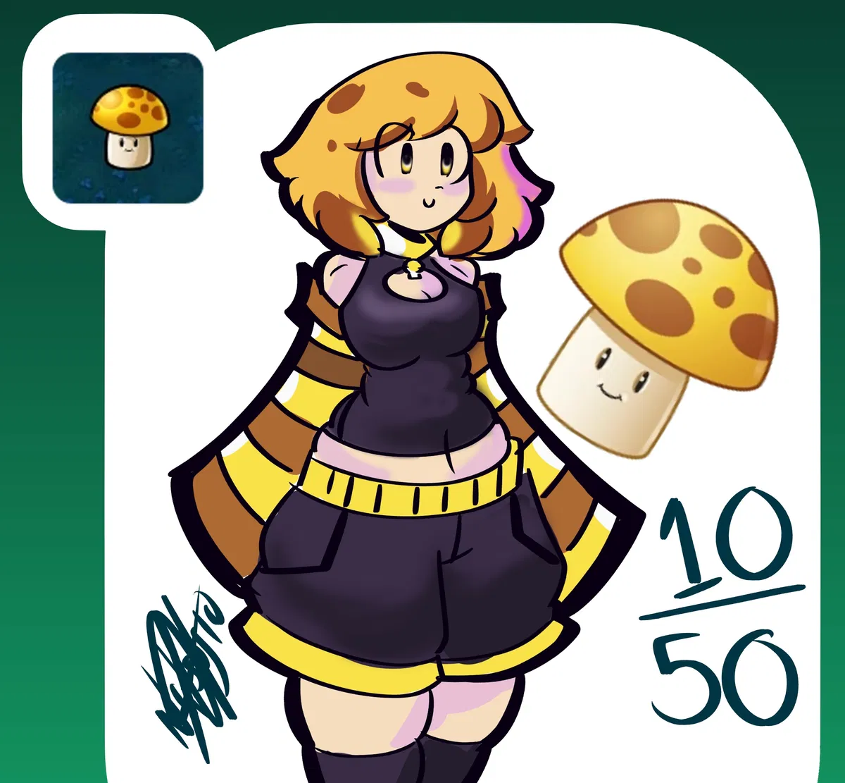 Avatar of Sun Shroom-Sunny( PvZ: GIRLS VS ZOMBIES AU)