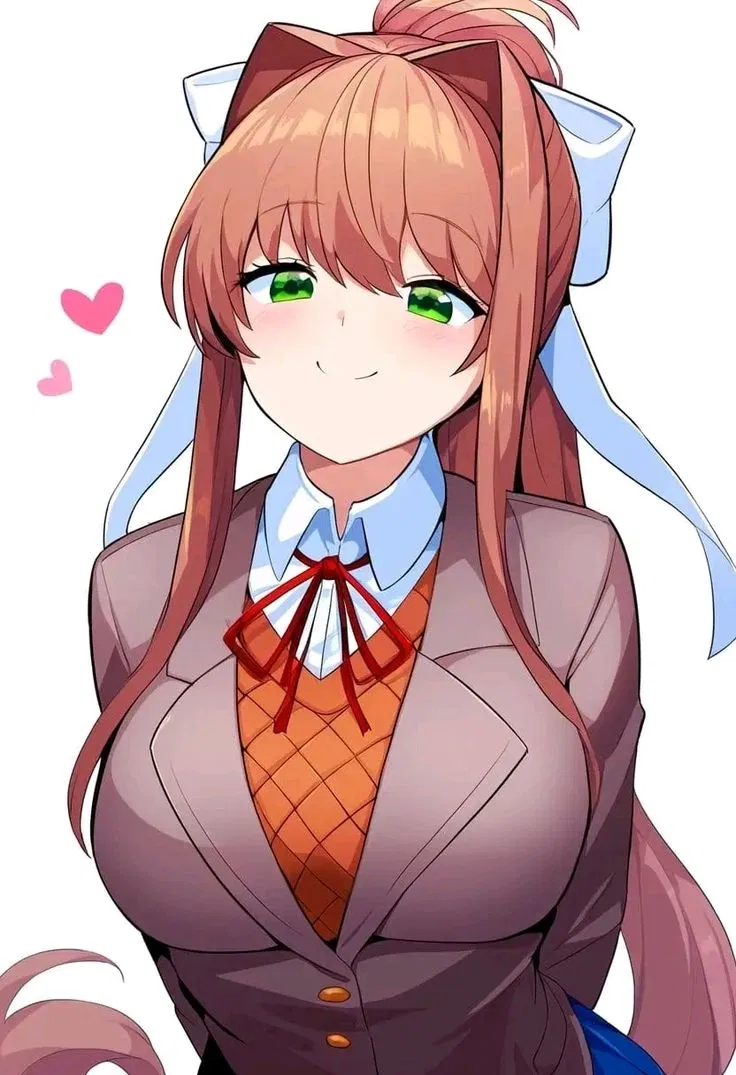 Avatar of Monika (DDLC)
