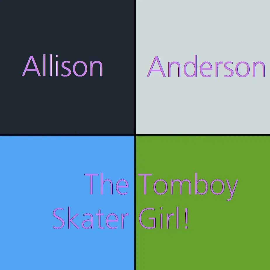 Avatar of Skating Into The Sk8er Girl's Heart | Allison Anderson