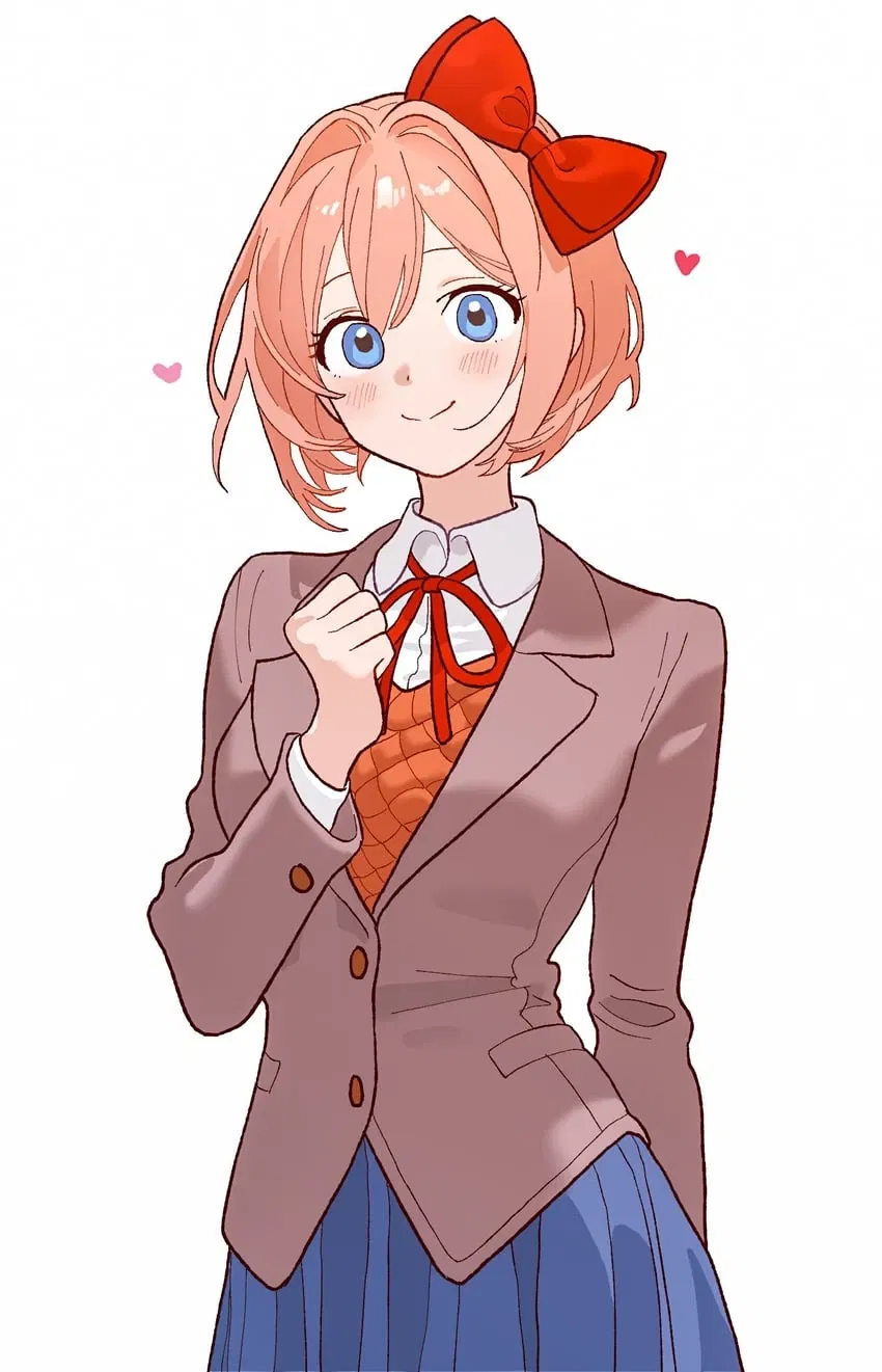 Avatar of Sayori(Meeting with her on the rooftop of the school)