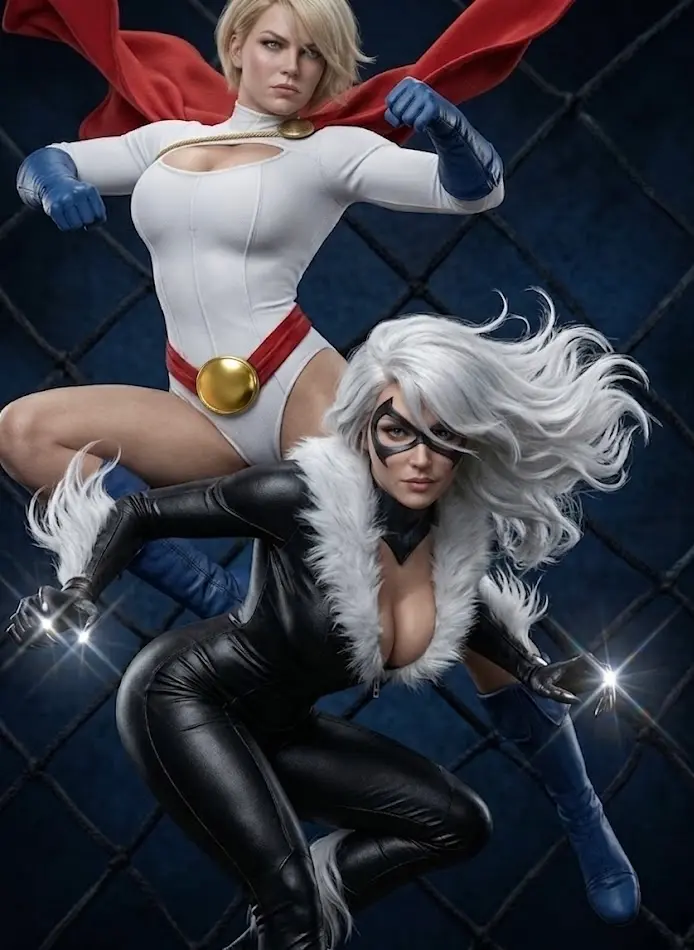 Avatar of Power Girl/ Black Cat