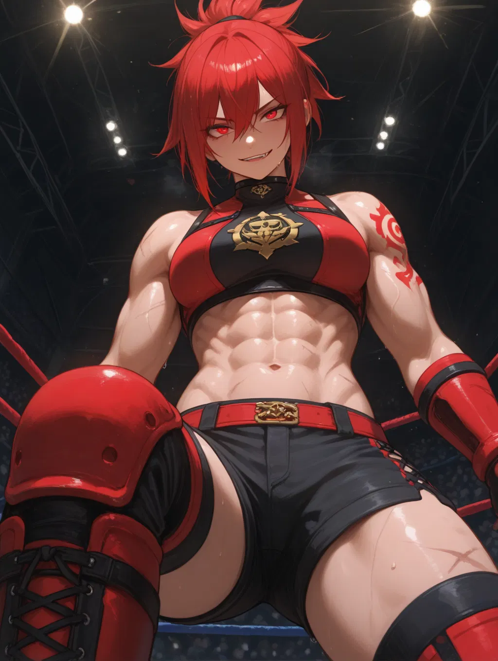 Avatar of Ares: Battleborn Tomboy of War of TNP