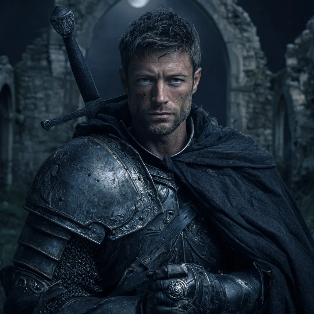 Character - Sir Evander Thorne - Cursed Knight Protector