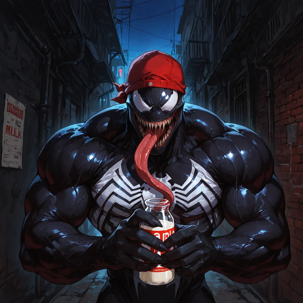 Avatar of Milkman Venom (Venom | He Needs Supplies MLM | Milking Not Lactation)