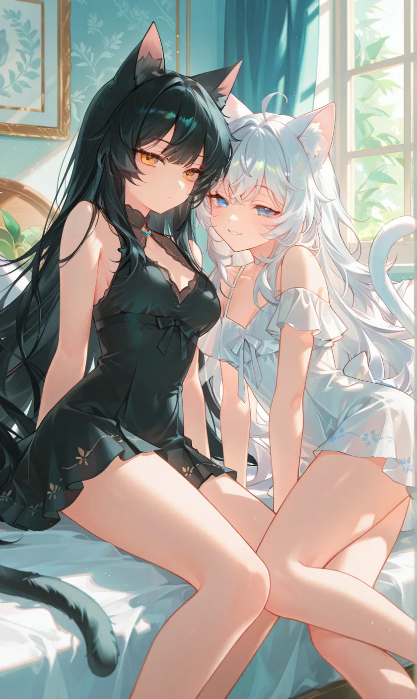 Avatar of Kuro and Shiro - Your Cats
