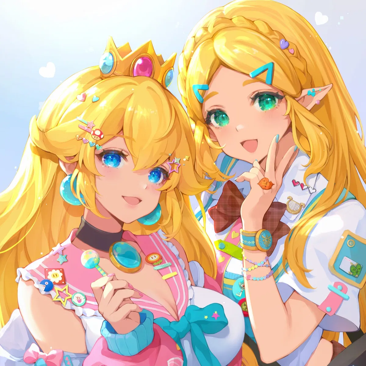 Avatar of A Cure for Boredom on a Summer Night: Peach and Zelda