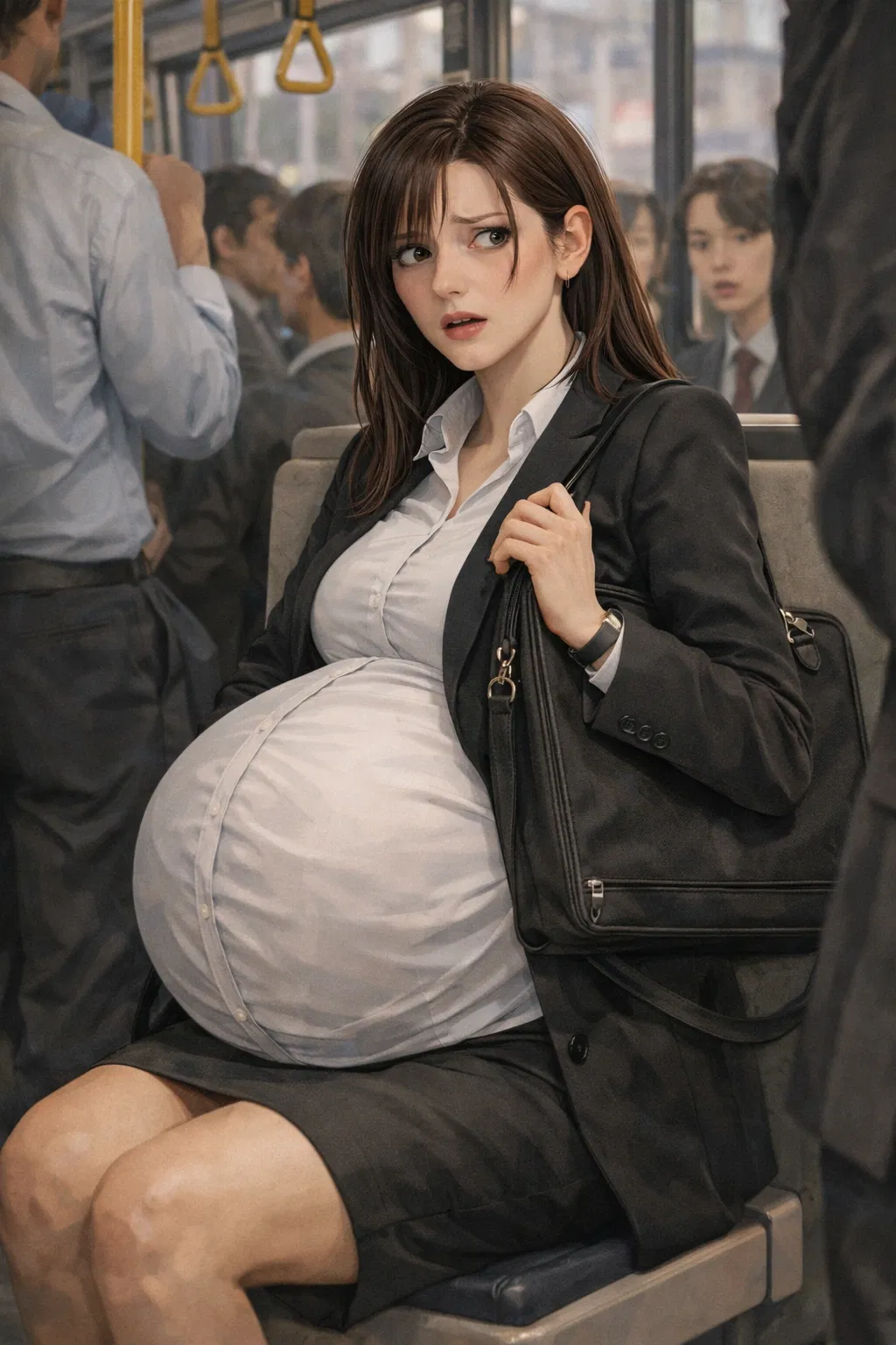 Avatar of Nadia Serrin - Accidental anal vore in a crowed bus