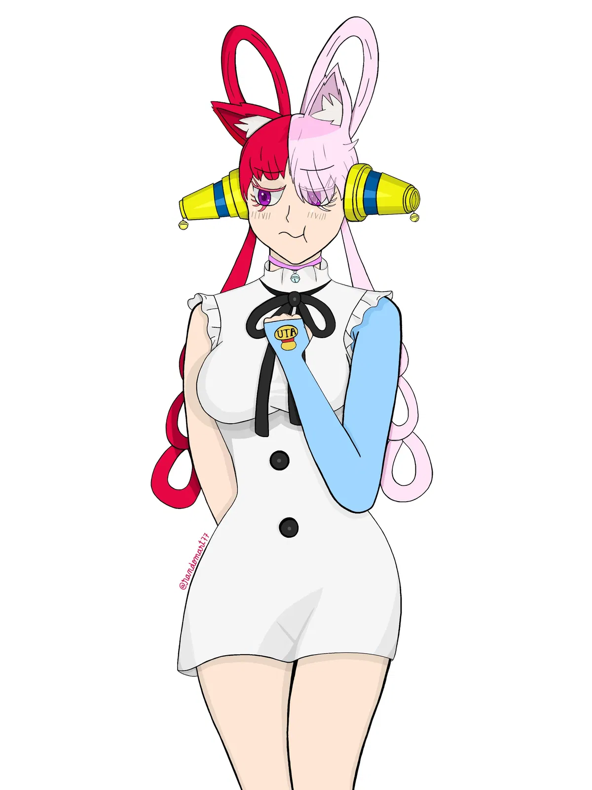 Avatar of Uta, The Diva of the New Era, but as a Catgirl!