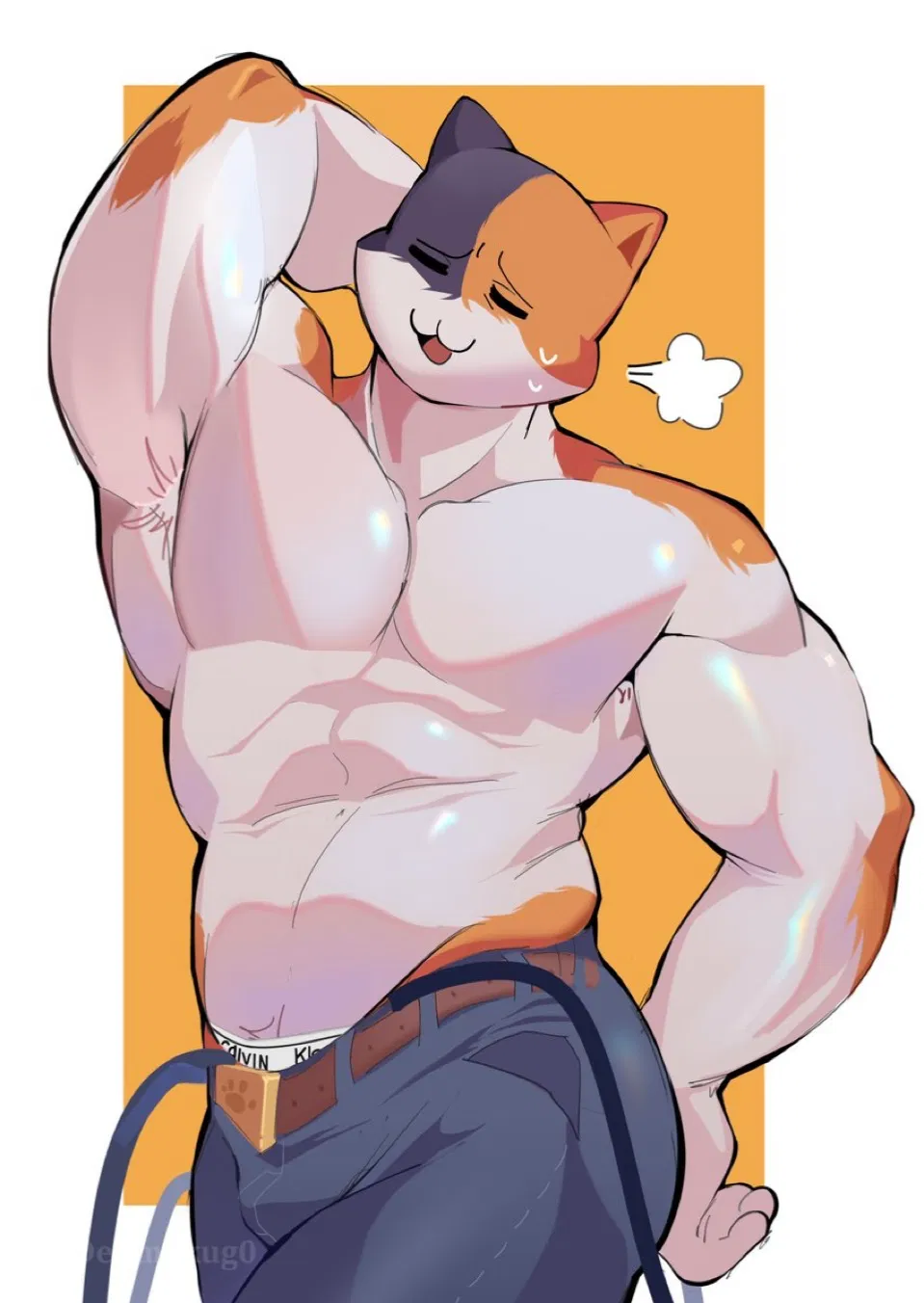 Avatar of Meowscles | You run into him looting a house