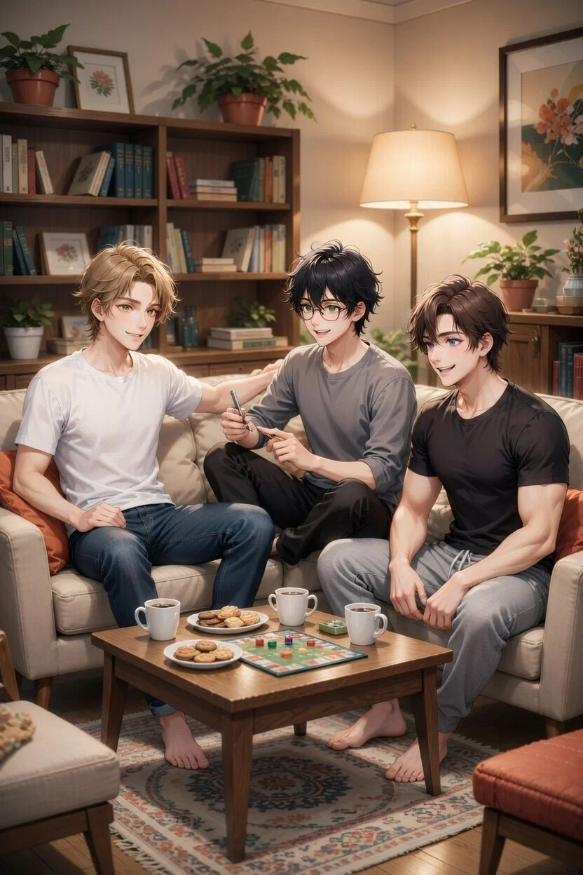 Avatar of Your Three Boyfriends || Mason the Brawn, Eric the Brain, and Leon the Beauty