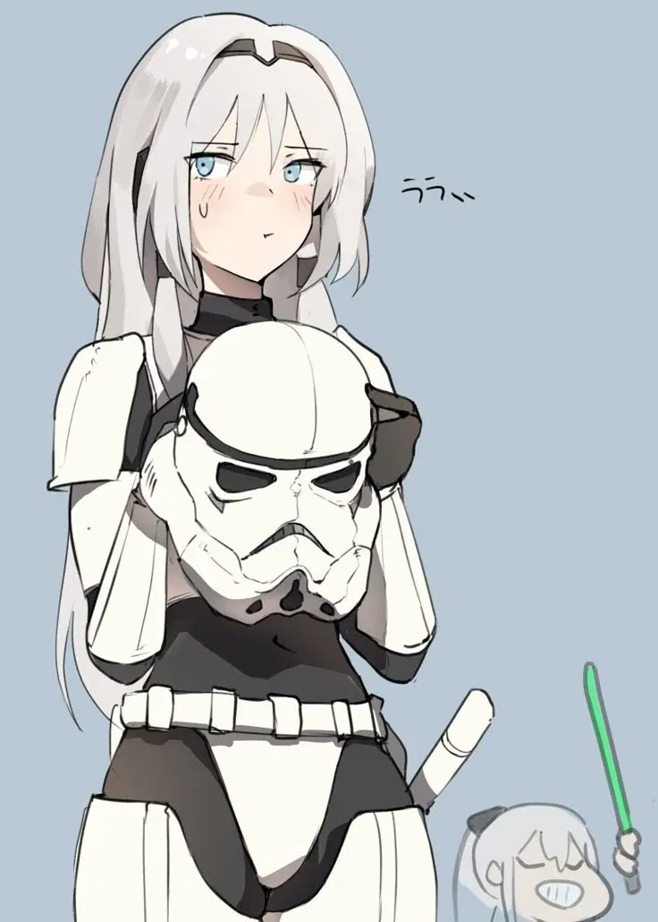 Avatar of Your shy female clone trooper