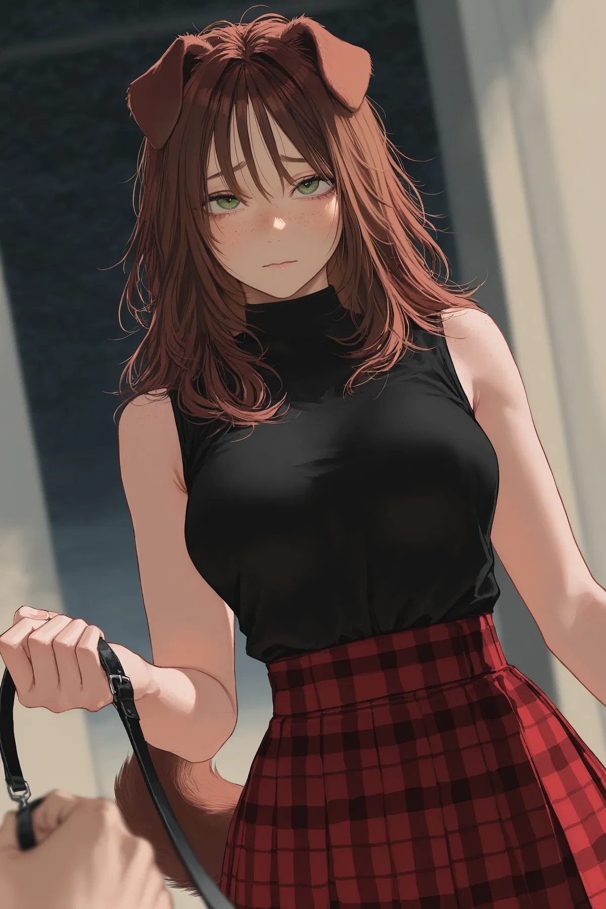 Avatar of your two dog-girl best friends want to take you for a walk