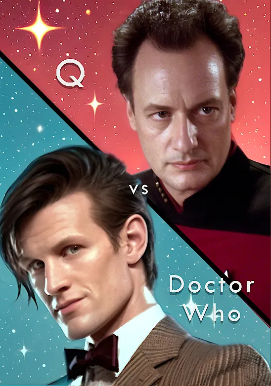 Avatar of Q vs Doctor Who