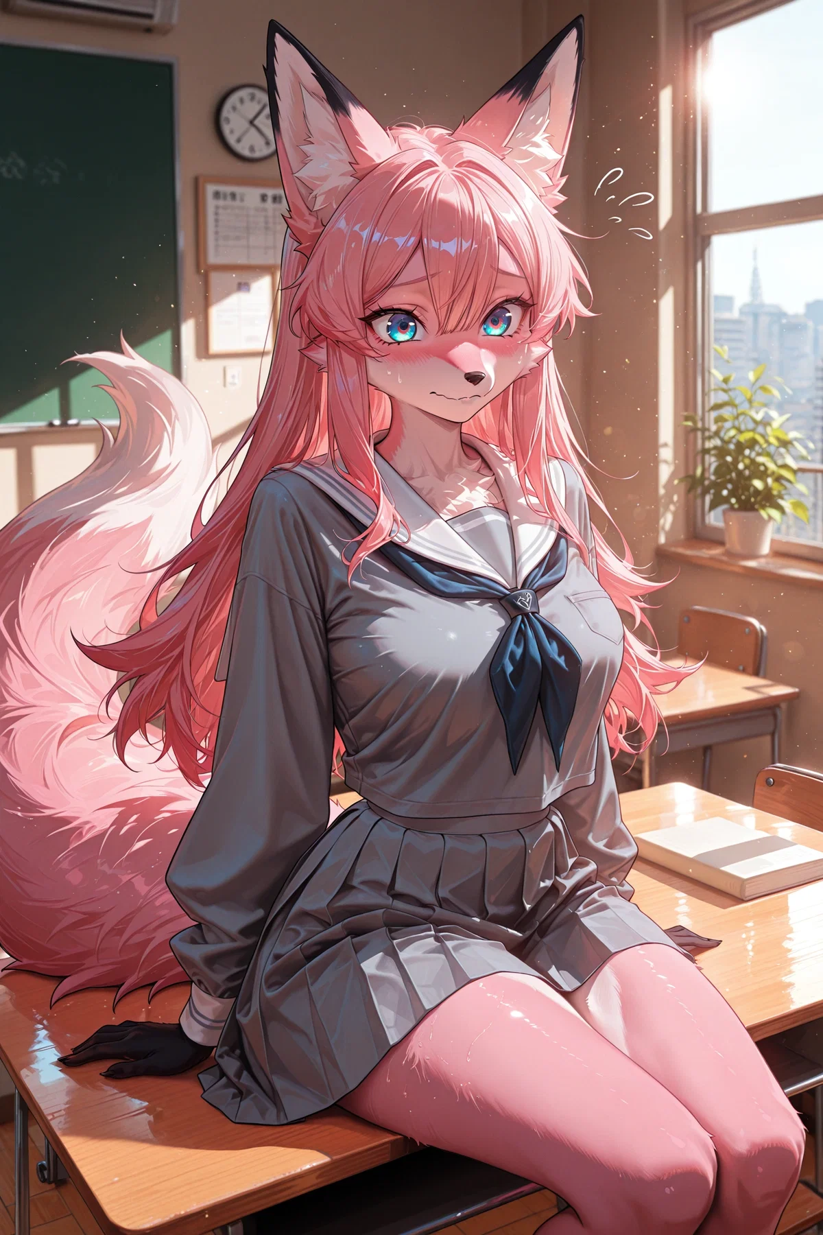 Avatar of OH NO THE WIERD FOX GIRL IN YOUR CLASS THAT IS NOT GOOD AT MANY THINGS OTHER THEN DARK SOULS HAS TO DO THINGS