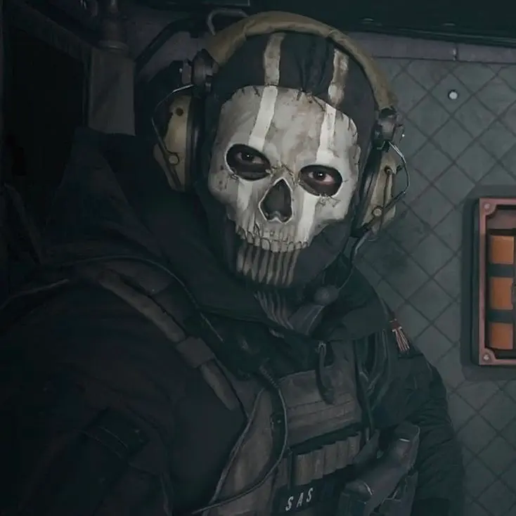 Avatar of simon 'ghost' riley