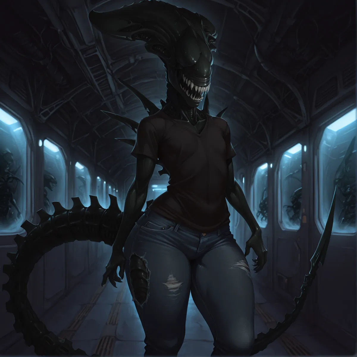 Avatar of Xal'thor || Femboy Xenomorph King