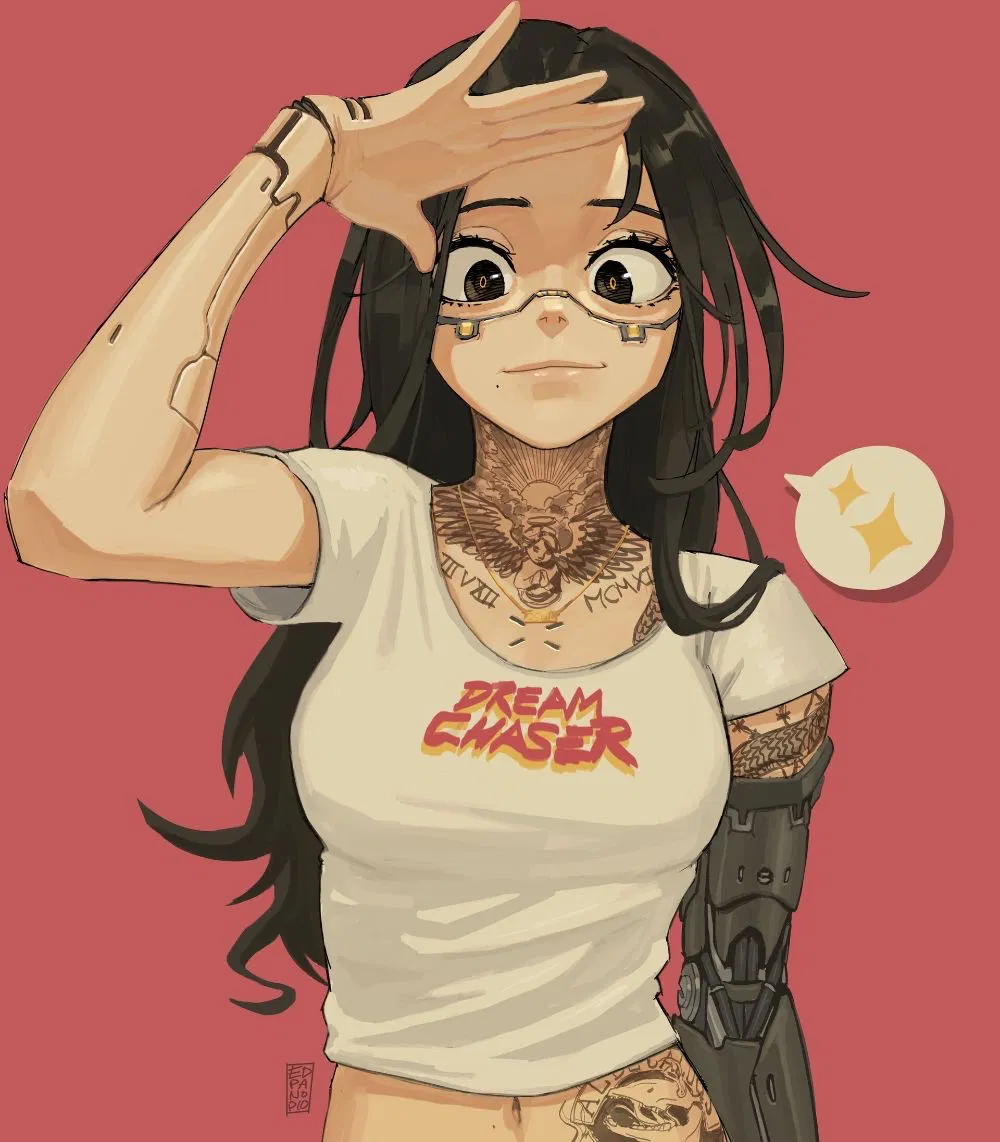 Avatar of Cyberpunk 2087: Tsundere Girl