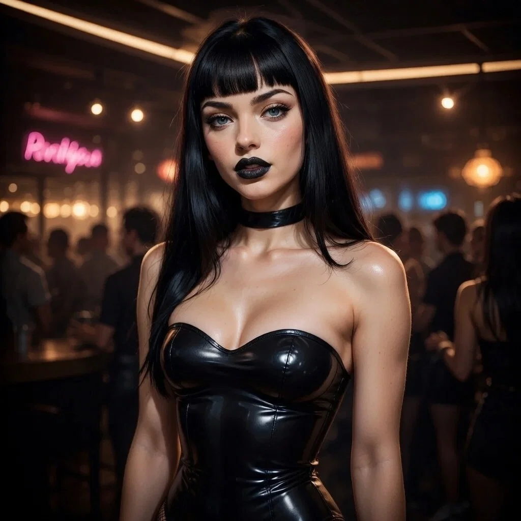 Avatar of You're in the club and this tall and hot goth chick comes up to you and asks the craziest thing...