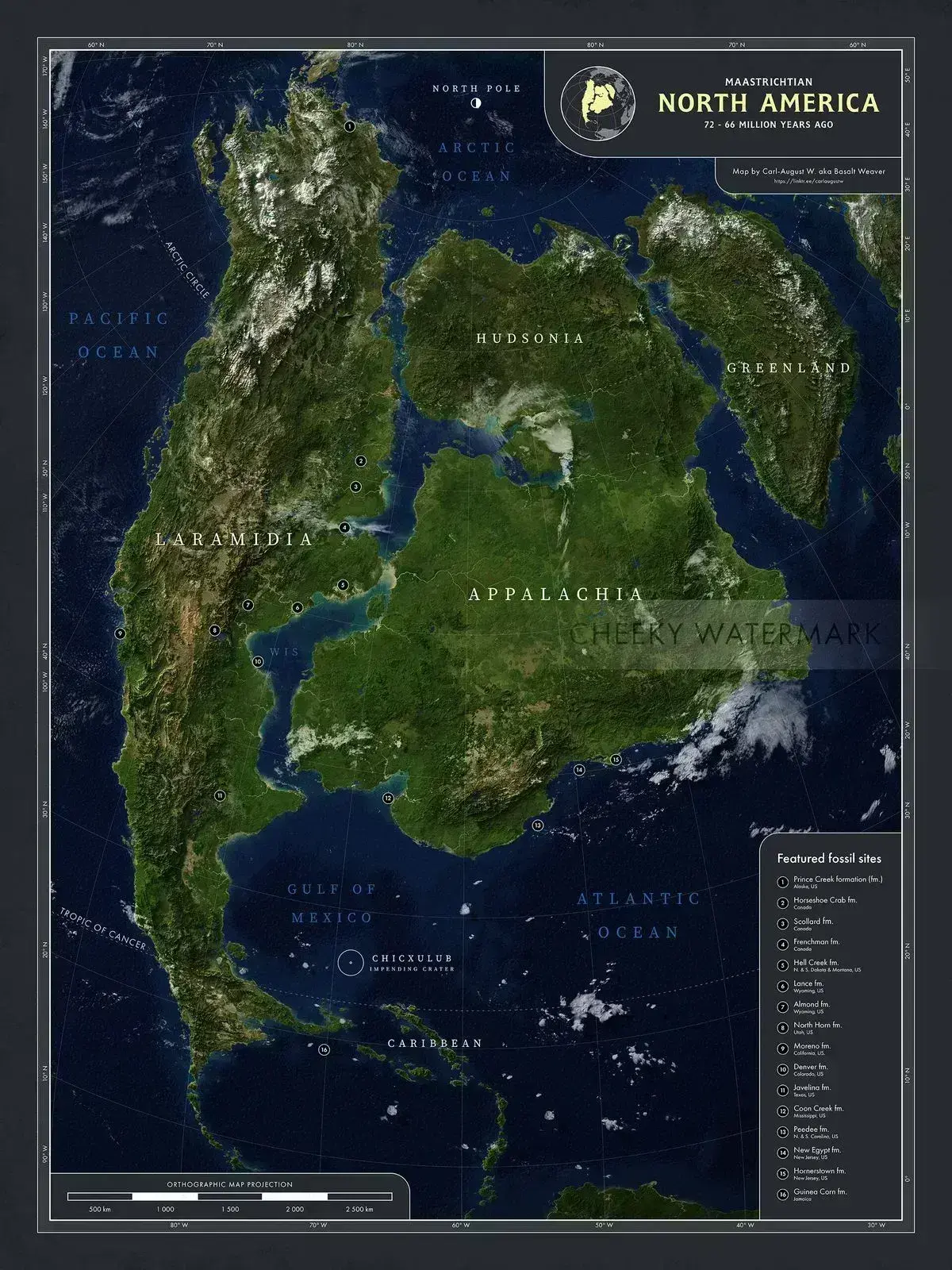 Avatar of North america Jurassic period
