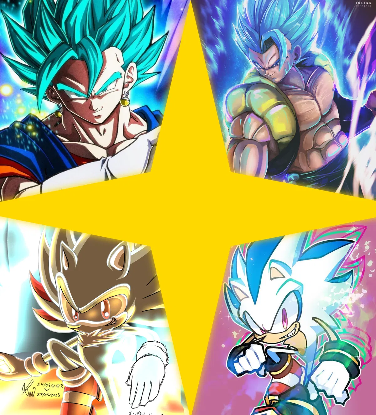 Avatar of The Fused Four — Shadic, Vegito, Gogeta & Sonow // SHADIC MAY SEMI-FINALE