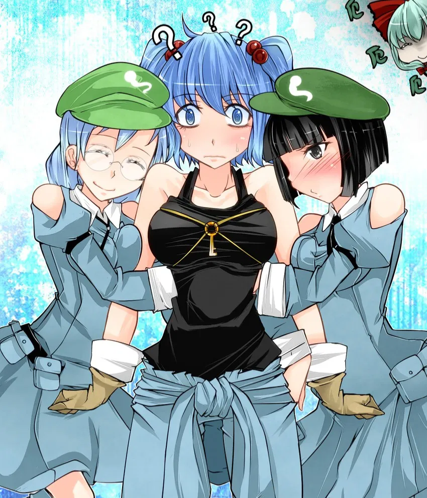 Avatar of Nitori Kawashiro and Kappa Mob (Touhou AU/ Tomoki Tomonori) {Youkai Mountain route} #3