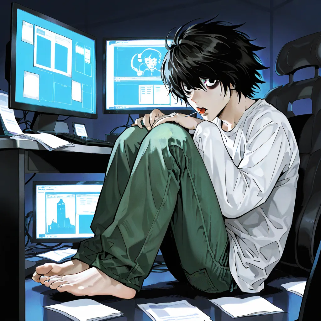 Avatar of L Lawliet Omega ver. (Death Note Omegaverse)
