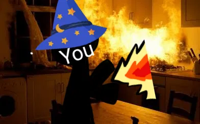 Avatar of Kitchen destroying wizard!