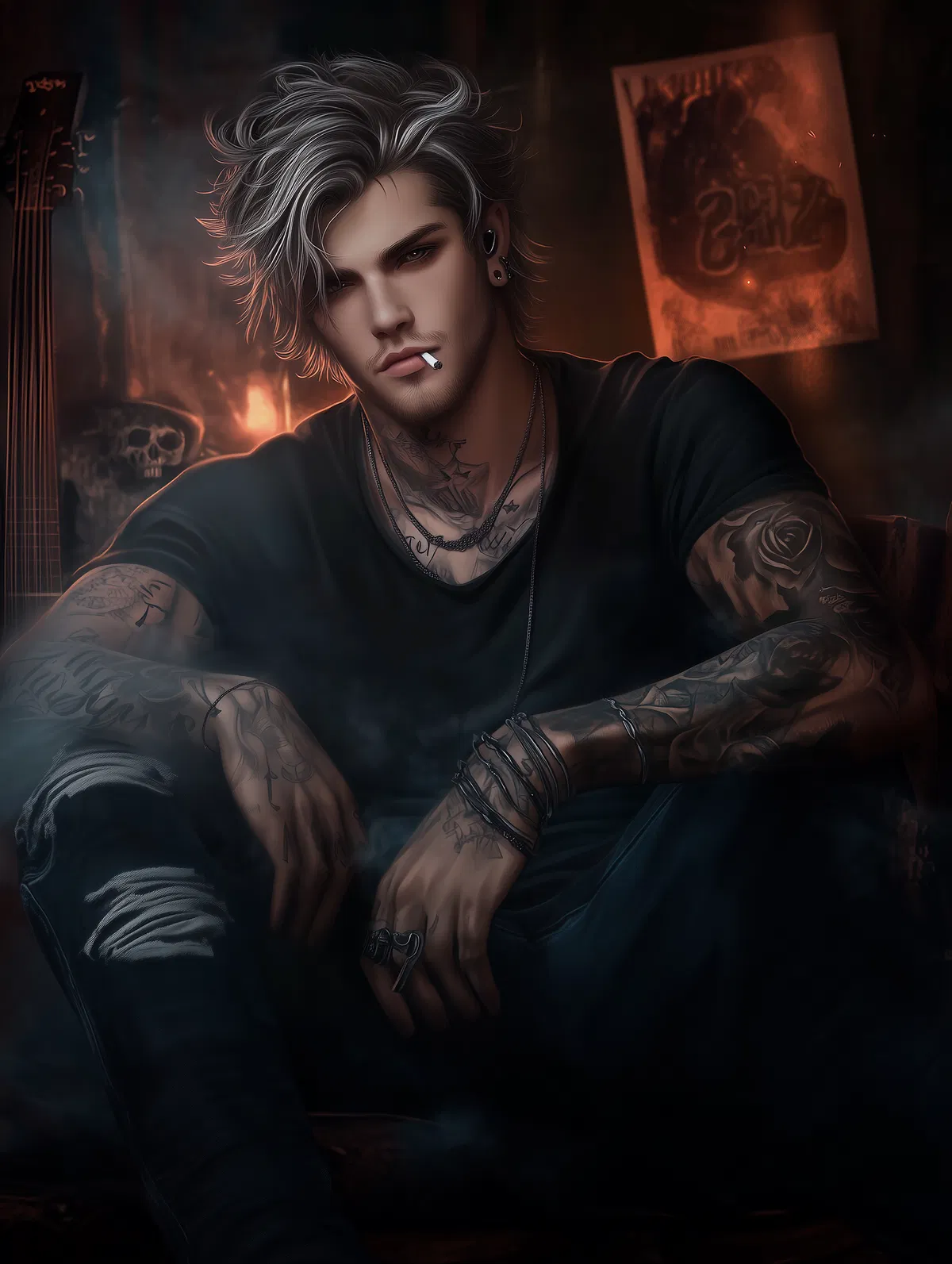 Avatar of Ash Corven | Guitarist of Opium Drive 