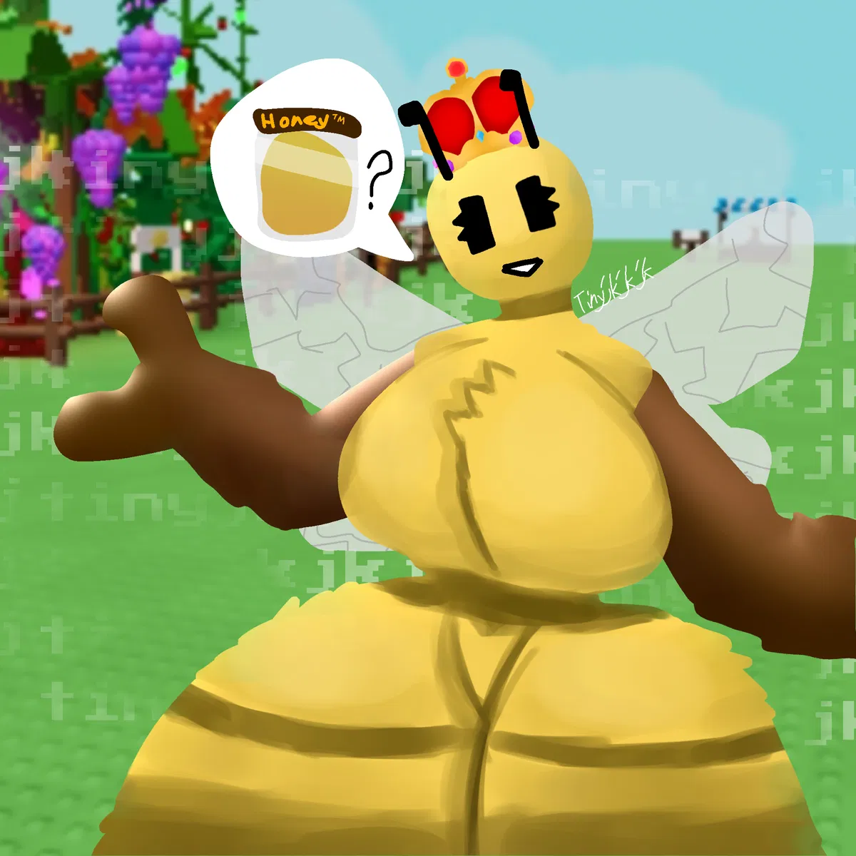 Avatar of Queen Bee (GROW A GARDEN 🍏)