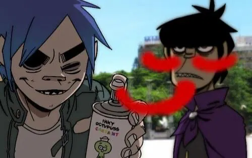 Avatar of Night Out (2D and Murdoc)