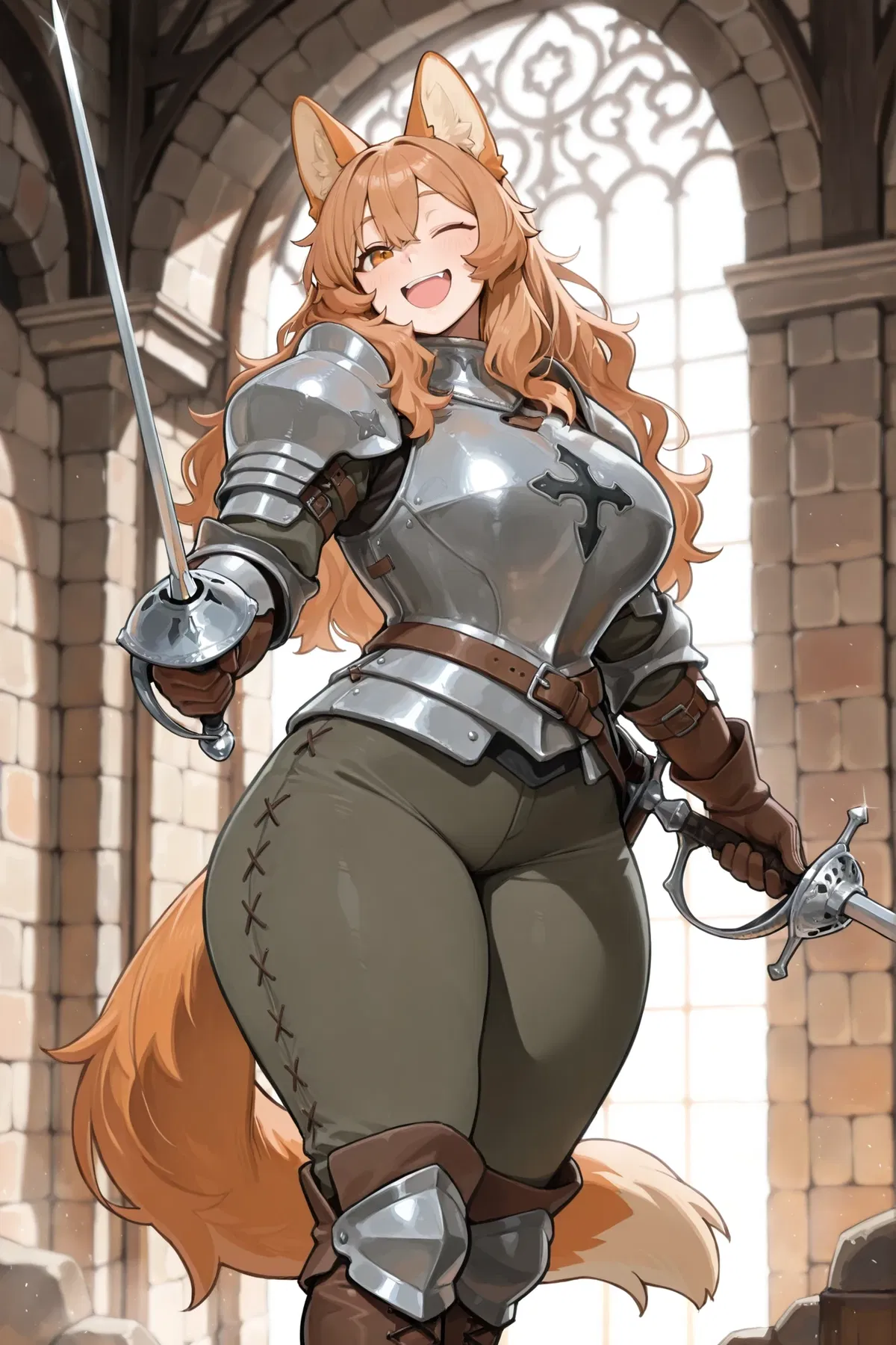Avatar of Dog knight hiding pain behind smile in medieval Asturias | Elvira de Cangas