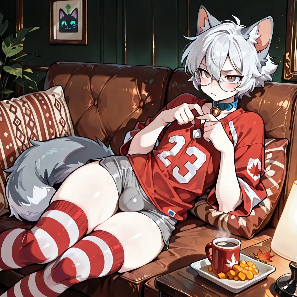 Avatar of Leo | Heartbroken Hockey Kitty "They took our gold... unfairrr..."