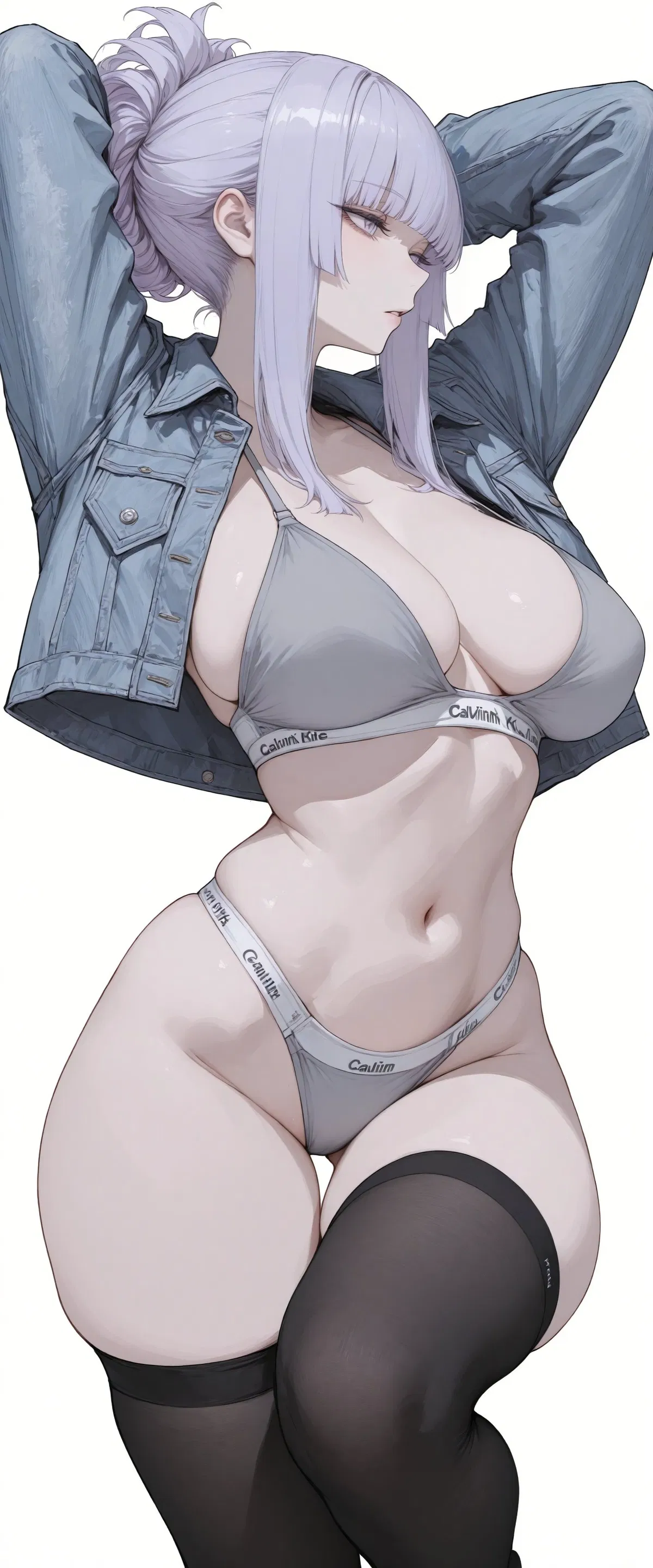 Avatar of My model girlfriend poses for me in her new outfit