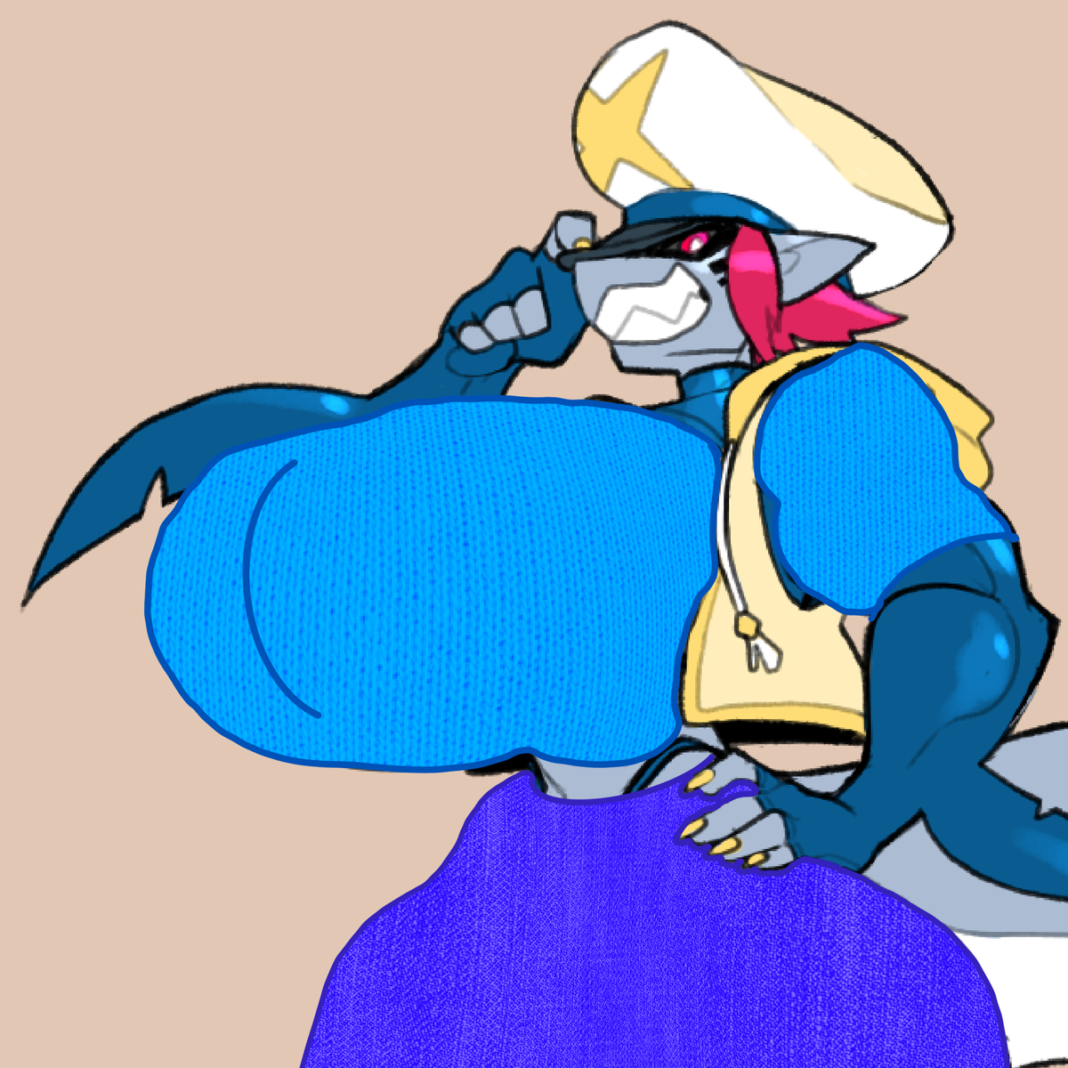 Avatar of Anthro Sharpedo - Protetive Marine General