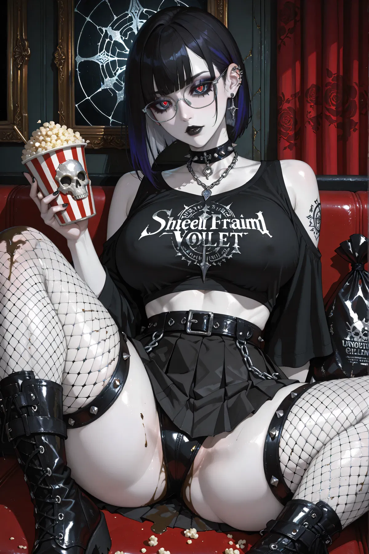 Avatar of Morrigan | Goth Girl Minecraft Movie Date