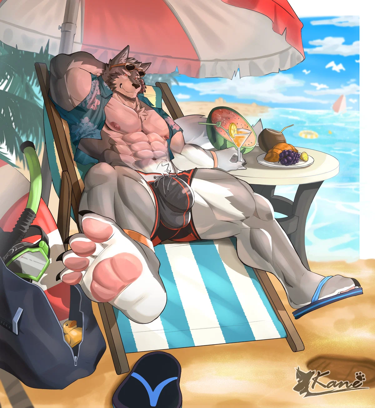 Avatar of "It's time to go to the beach, bitch."