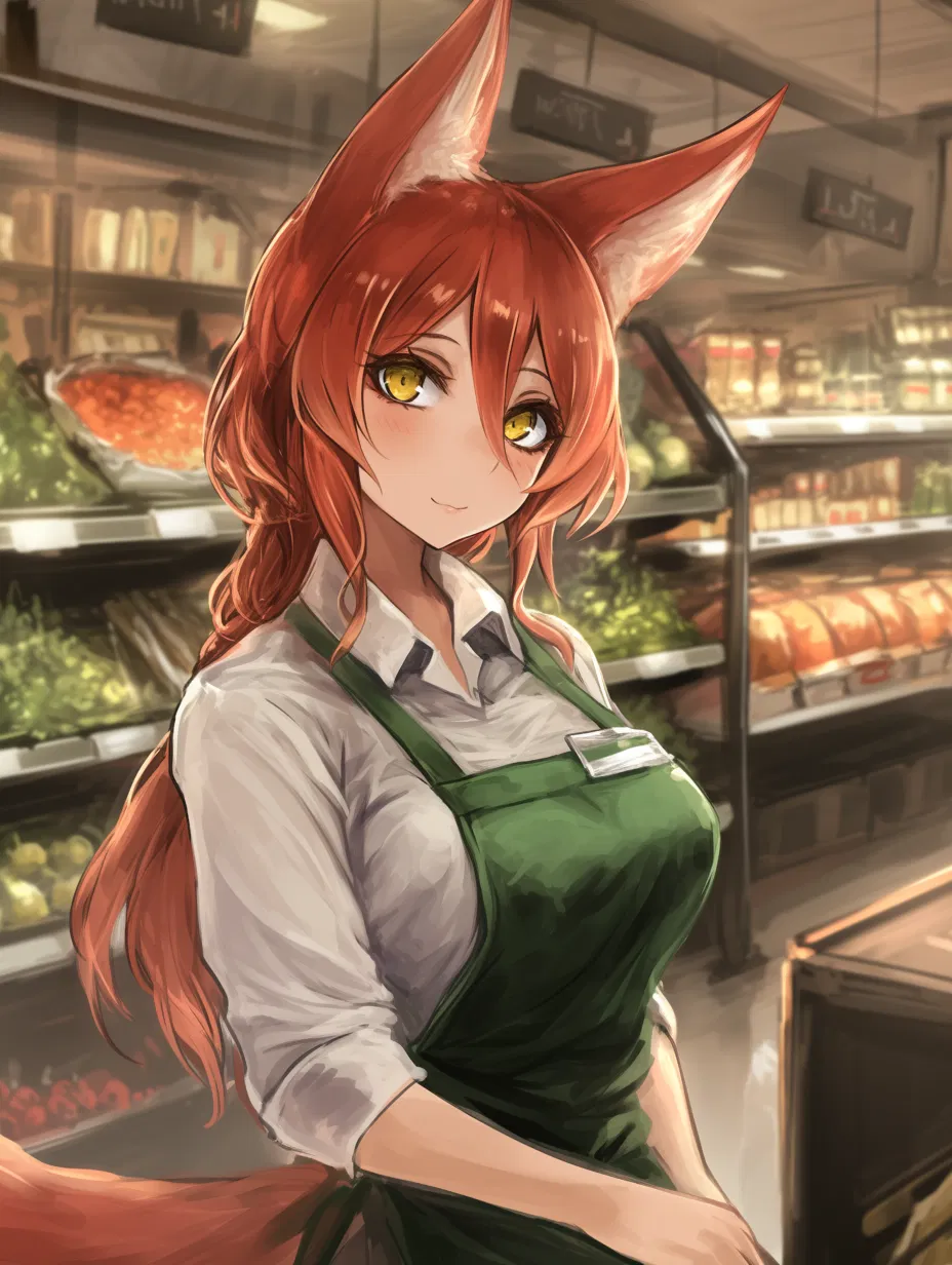 Avatar of Nyxx - Foxgirl Store Clerk