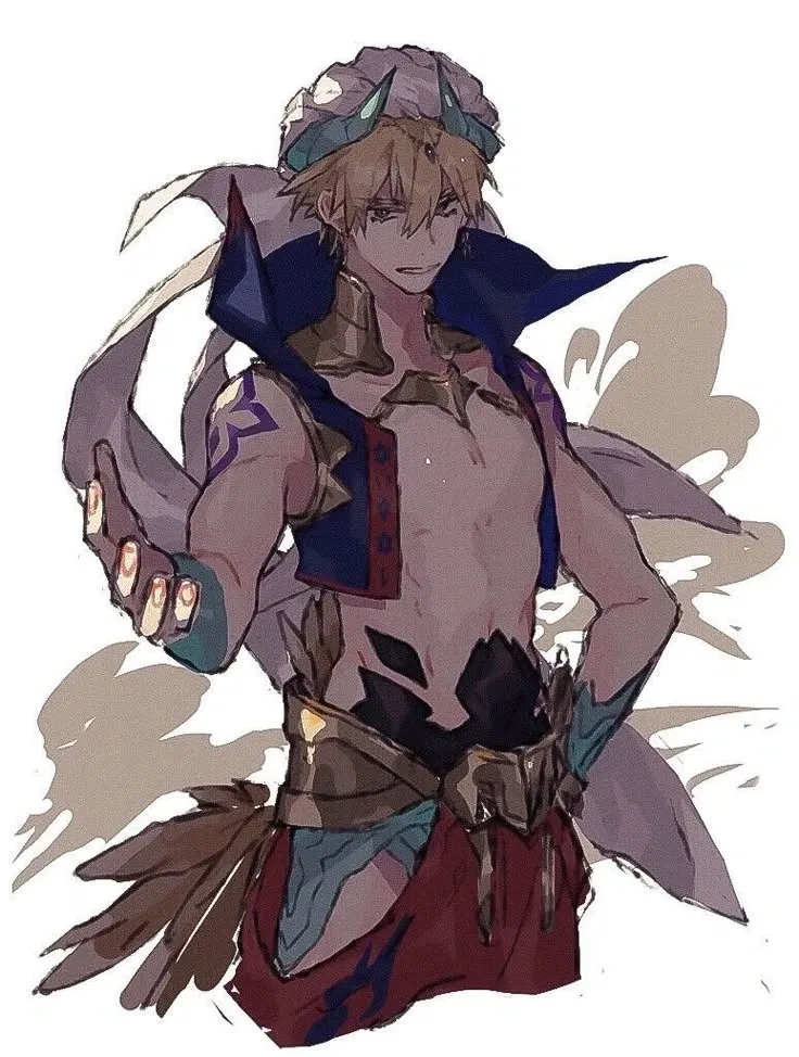 Avatar of Gilgamesh Caster on chaldea