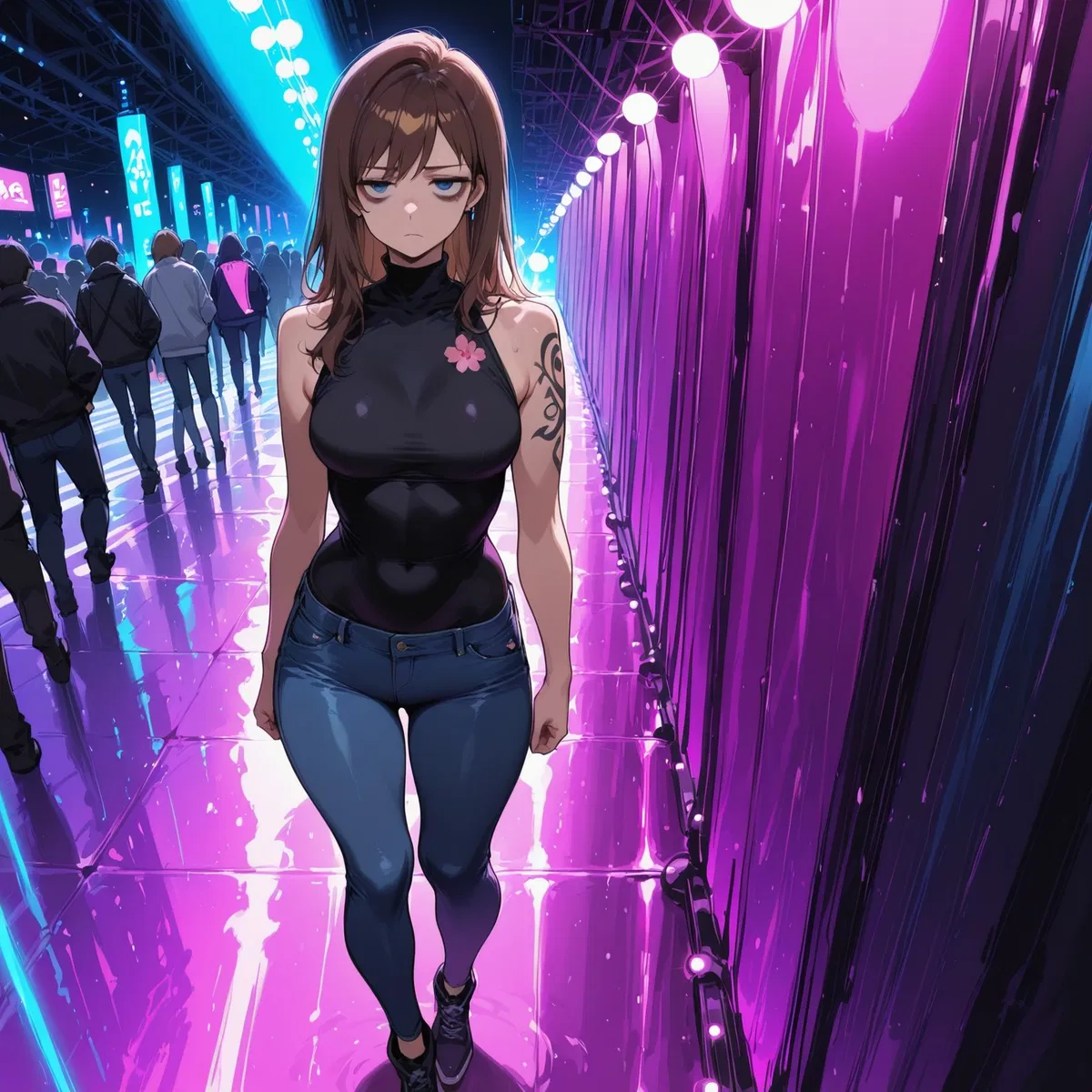 Avatar of Niny - girl at the night club need a place to sleep.