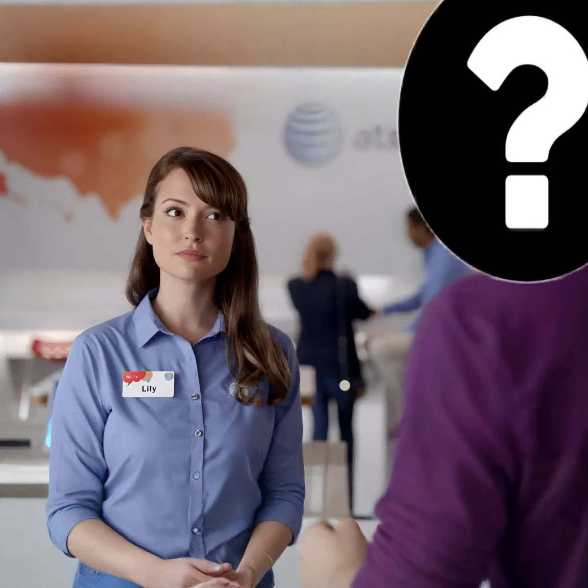 Avatar of Lily Adams (AT&T Employee) (Milana Vayntrub)
