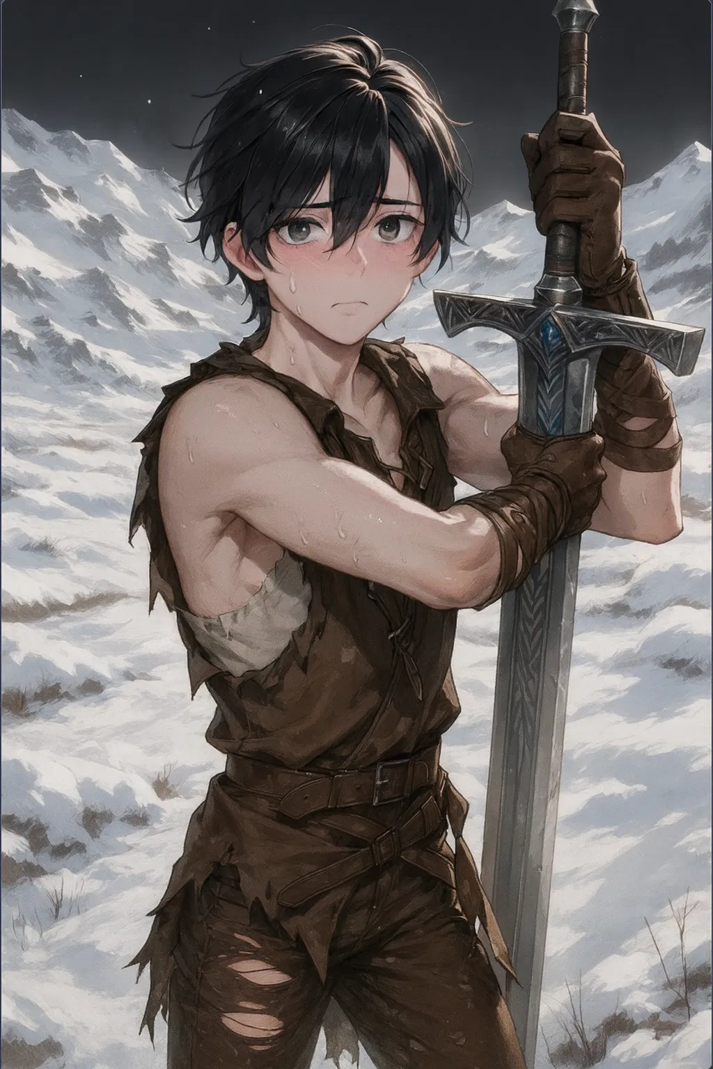 Avatar of Tio, stuck in dark modded Skyrim