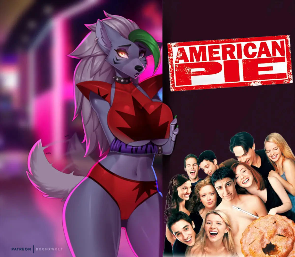 Avatar of Celebrating your birthday at college with… Roxanne Wolf?